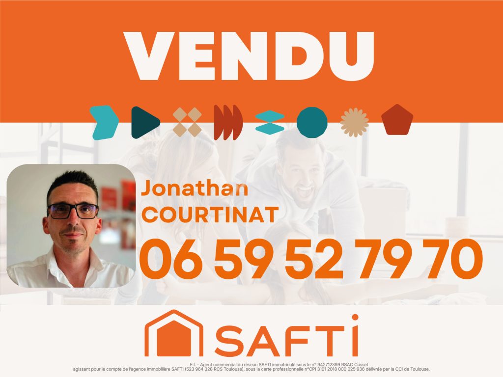 Jonathan Courtinat conseiller immobilier Gannat SAFTI